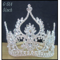 Wholesale Wedding Silver jewellery Tiara kids princess pageant crown